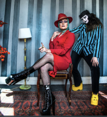 Caba Baba Rave - take your baby to watch nearly naked men in fetish gear