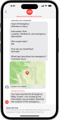 Emergency SOS text received, from a person I knew 15 yrs ago but not met since 2011