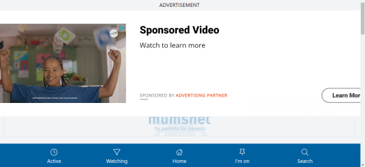 Tuesday 15th - ads still covering whole screen