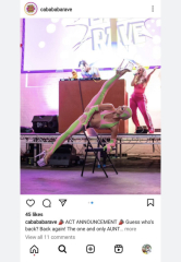 Caba Baba Rave - take your baby to watch nearly naked men in fetish gear