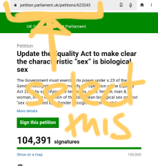 Petition to Update the Equality Act / Thread 3