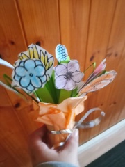 Can we see your homemade Mother's Day cards/pictures please?