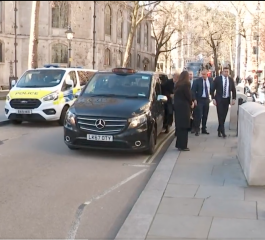 Harry is in town to fight against the Daily Mail - VIDEO