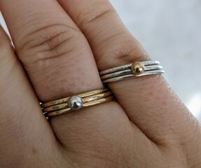 Show me your lovely simple rings