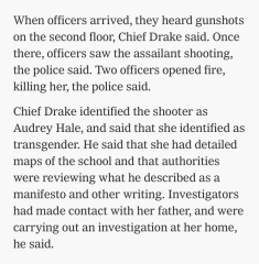 NBC are quoting a police chief in Nashville...