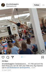 Caba Baba Rave - take your baby to watch nearly naked men in fetish gear