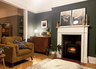 If your living room was painted this colour, what colour cushions would you buy? 