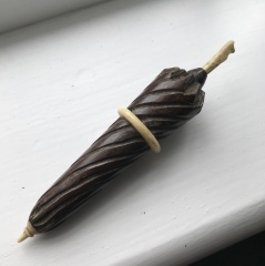 We inherited a tiny butter knife with its own sheath