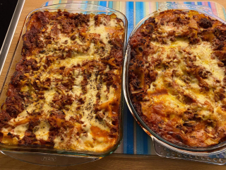 DH ate extra lasagne and didn’t tell me