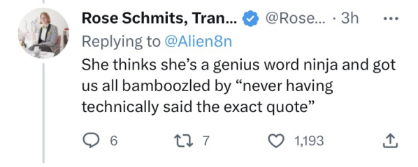 Rose trans kiln person, cognitive dissonance