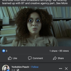 the Tesco ad with the creepy faces