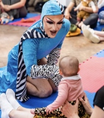 To be upset that toddlers and babies are being subjected to this.