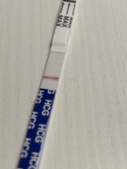 Very faint lines 
