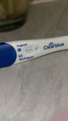 Indent line or start of faint positive? 