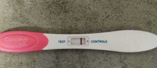 Possible positive pregnancy test