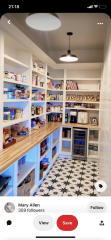 Please show me your walk-in larder/pantry