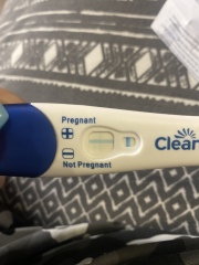 Faint positive Clear Blue