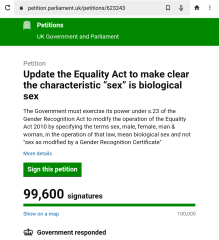 Petition to Update the Equality Act / Thread 3