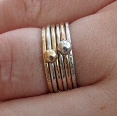 Show me your lovely simple rings
