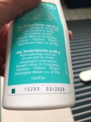Oestrogel: new packaging (yet again)?