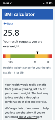 To say you can still look okay at 13 stone?