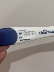 Possible positive pregnancy test