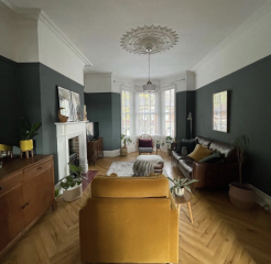 If your living room was painted this colour, what colour cushions would you buy? 