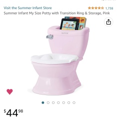 Potty chair or training step stool?