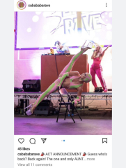 Caba Baba Rave - take your baby to watch nearly naked men in fetish gear