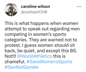 Elite sports people speaking up!
