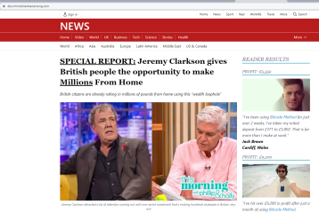 If not a scam, certainly not honest....