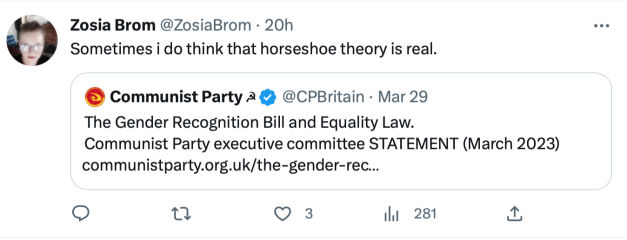 Communist Party UK statement on GRR