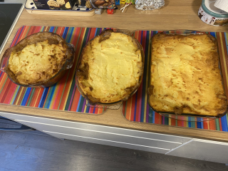 DH ate extra lasagne and didn’t tell me