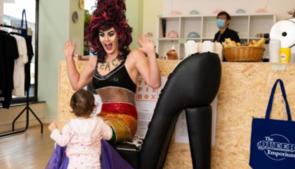 To be upset that toddlers and babies are being subjected to this.