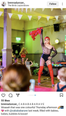Caba Baba Rave - take your baby to watch nearly naked men in fetish gear