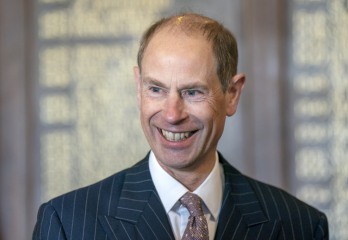 Prince Edward has lost a lot of weight