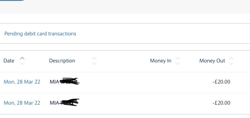 Unusual bank withdrawals all to girls names