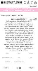 So what makes the ‘modest’ clothing list??