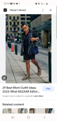 To ask if you would be happy if your husband dressed like this?
