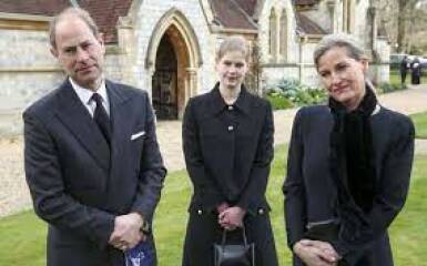 Prince Edward has lost a lot of weight