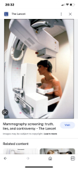 Has anyone decided not to go for a routine mammogram?