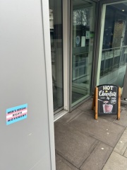 Stickers in central Brighton