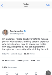Ana Kasparian is a bit like Owen Jones. Except she just dared to assert boundaries....guess what happened next