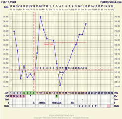 Weird chart! 16dpo, temps still high, bfn at 15dpo