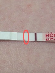 11 dpo extremely faint line 