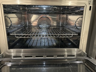 Integrated combi microwave/oven/grill - no grill pan/tray, what to use?