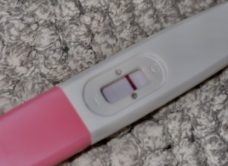 Am I too early? Is there a faint line?