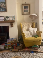 Yellow sofa 