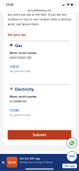 Gas usage