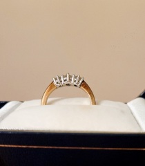 9ct gold ring tarnished 